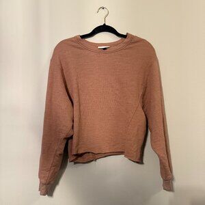 Universal Thread Cropped Lightweight Sweatshirt